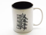 Skull Brain Spine Coffee Mugs Set of Three chiropractor male nurse practitioner doctor gift-Art Altered