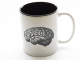 Skull Brain Spine Coffee Mugs Set of Three chiropractor male nurse practitioner doctor gift-Art Altered