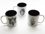Medical Theme Ceramic Coffee MUG Choice of Image med student graduation gift teacher nurse doctor-Art Altered