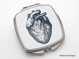 Anatomy Compact Mirror anatomical heart medical student doctor gift Choice of Image-Art Altered