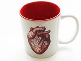 Medical Anatomy Gift 11 oz Anatomical Heart coffee mug doctor nurse physician assistant graduation-Art Altered