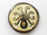 Refrigerator Magnet Octopus tentacles ocean sea beach decor fridge button pin badge nature geekery gift-Art Altered