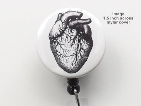 Floral Heart Stethoscope ID Badge Graduation Gift Retractable Badge Re –  Lady Laser Co
